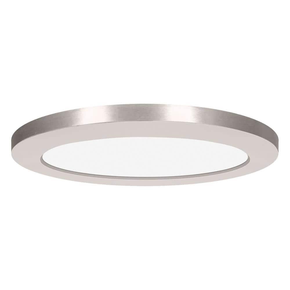 Access Lighting ModPLUS 1 - Light Flush Mount in  Brushed Steel