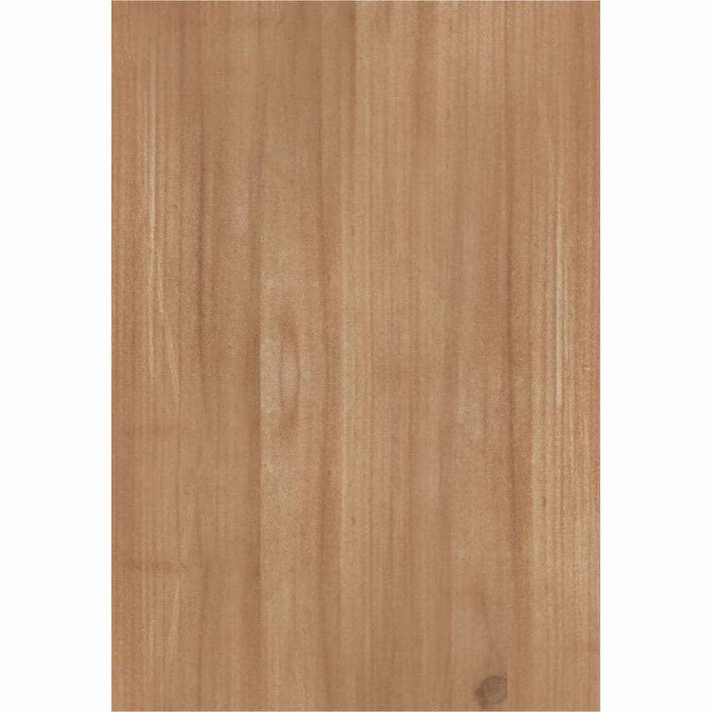 5 1/2"W x 8"D x 8"H New Brighton Smooth Corbel w/Backplate, Western Red Cedar