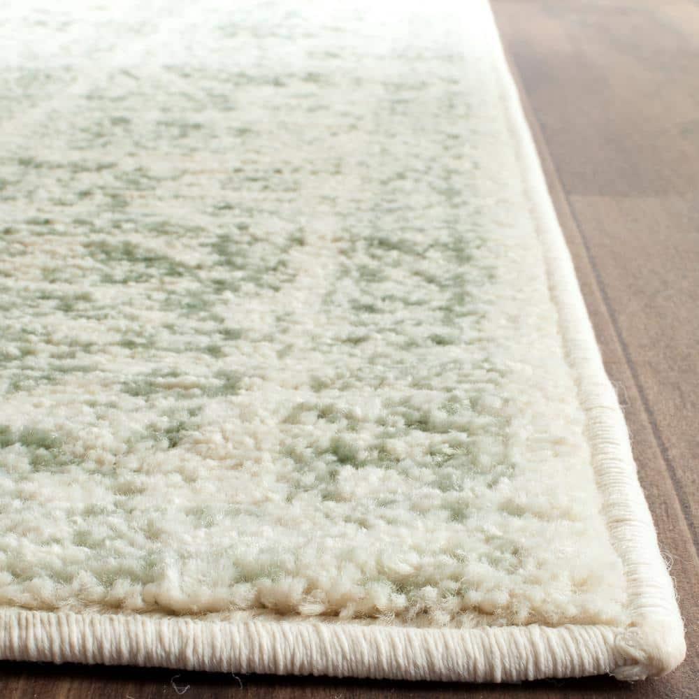 Adirondack ADR109 Machine Made Indoor Area Rug - Ivory/Sage - 8'x10' - Safavieh