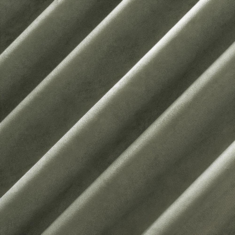 Sun Zero Velvet Noise Reducing Thermal Extreme 100% Blackout Back Tab Curtain Panel