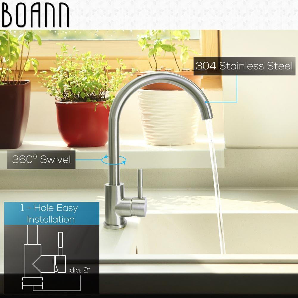 Boann BNYKF-C26S Boann Kitchen Faucet