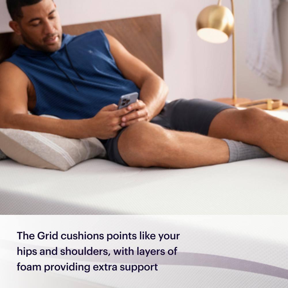 Purple Mattress 9.25'' Medium Gel Memory Foam Mattress