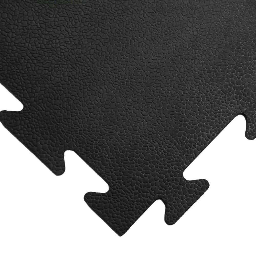Rubber-Cal, Inc. Armor-Lock 3/8'' Rubber Tiles (Set of 12)