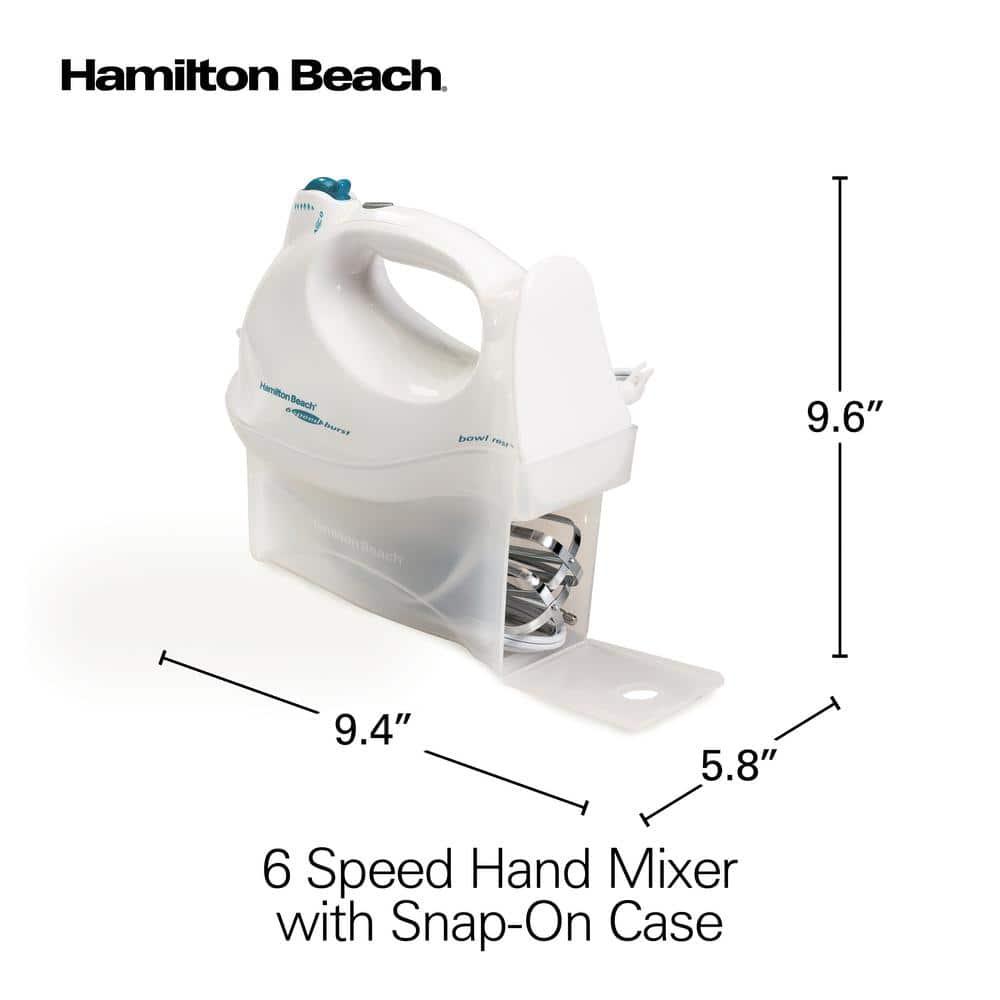 Hamilton Beach 62695V Hamilton Beach® Hand Mixer with Snap-on Case