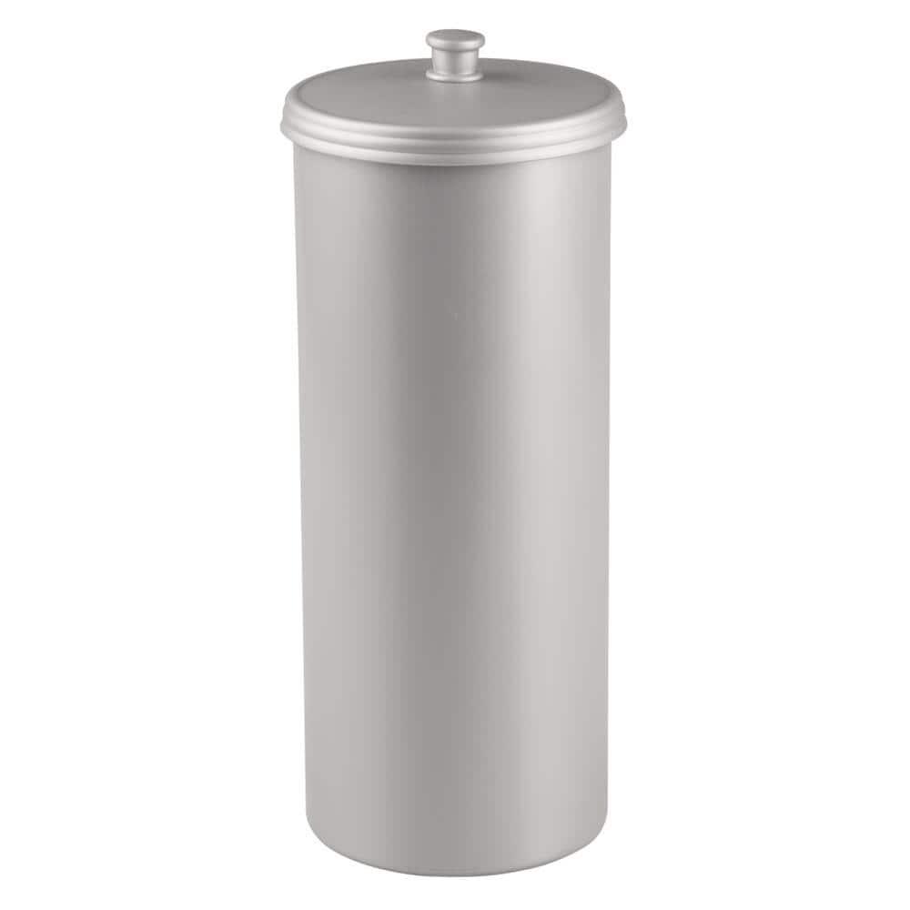 iDesign Plastic Toilet Tissue Holder Stand, The Kent Collection - Hold 3 Rolls of Toilet Paper, 6.5" x 15.5"
