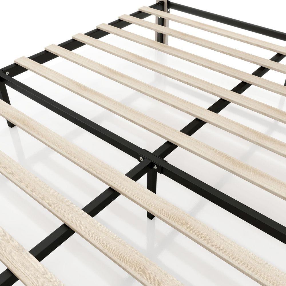 Furniture of America Zorva Queen Platform Bed with Storage Drawers, Ivory