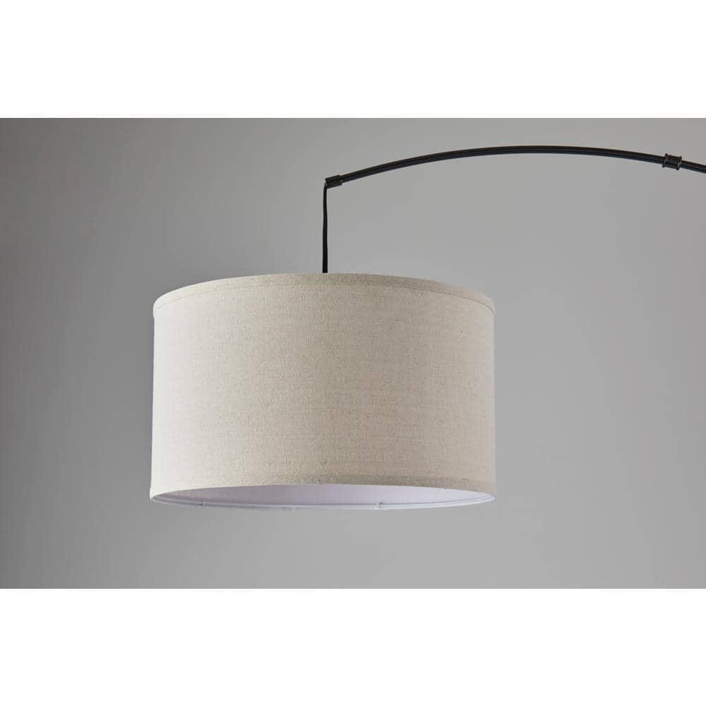 Payton Metal Arc Floor Lamp (74")