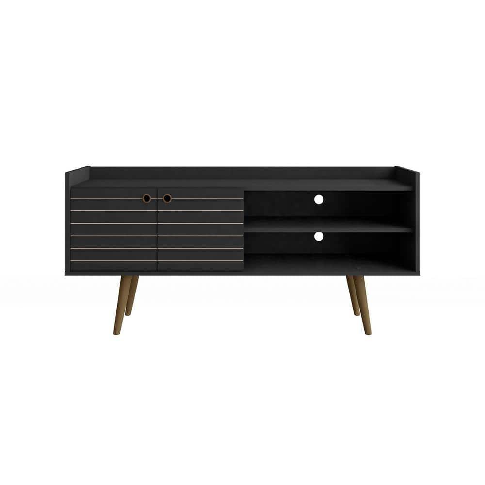 Bogart 53.54" Mid-Century Modern TV Stand  and Nature
