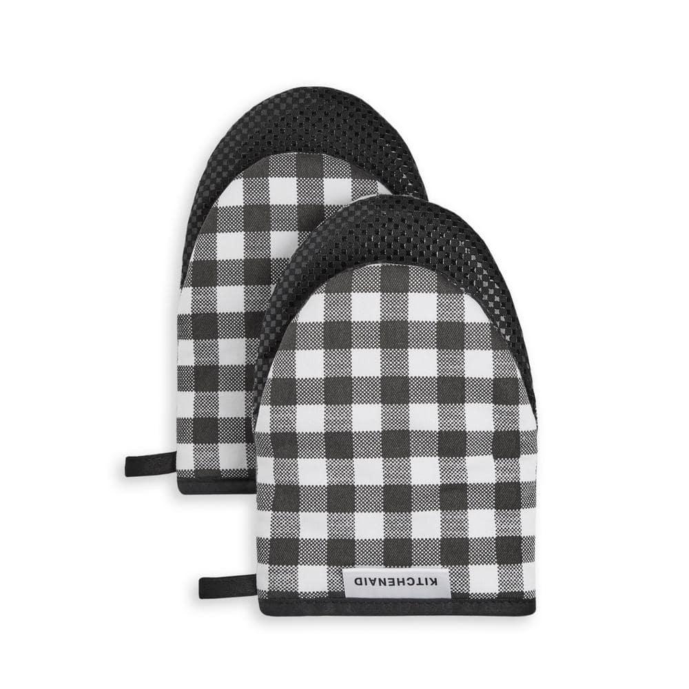 KitchenAid Gingham 2-Piece Oven Mitt (Set of 2)