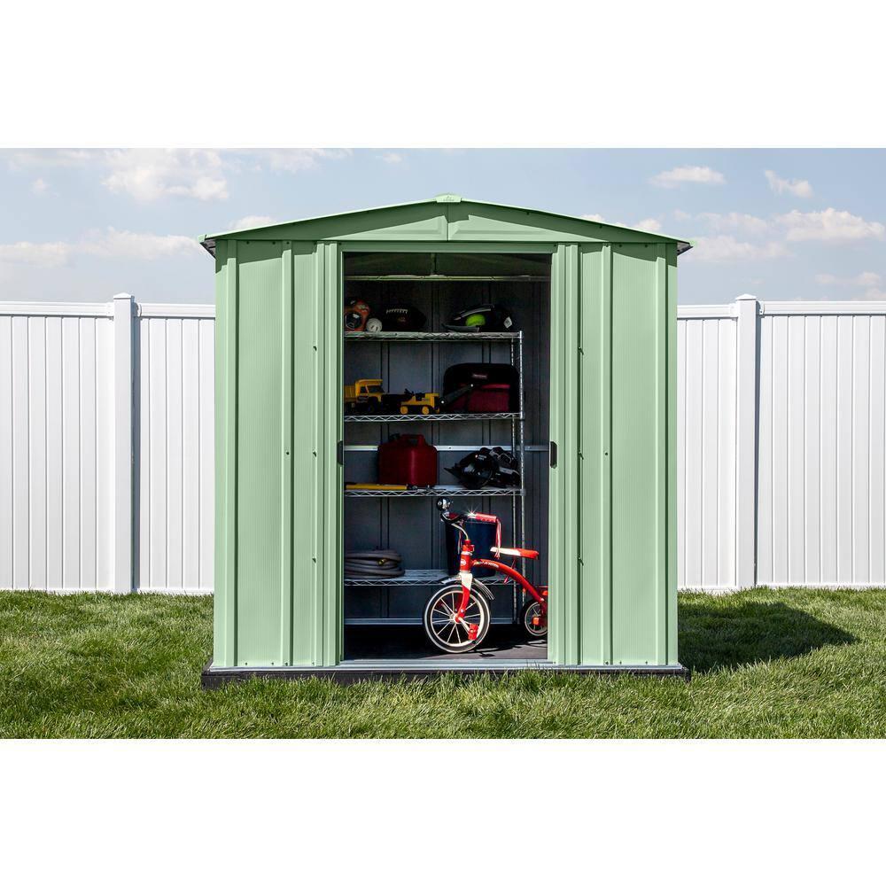 Arrow 6 ft. W x 7 ft. D Steel Vertical Storage Shed