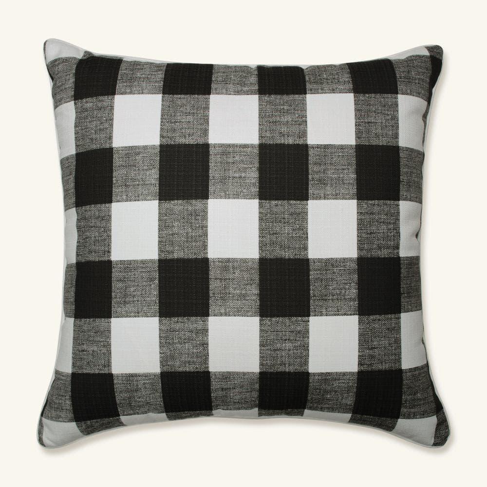 Pillow Perfect Anderson Plaid Indoor/Outdoor Reversible Throw Pillow
