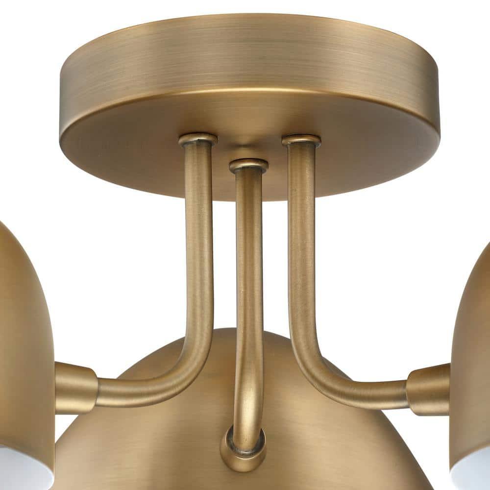 Nathan James Argo Flush Mount Gold