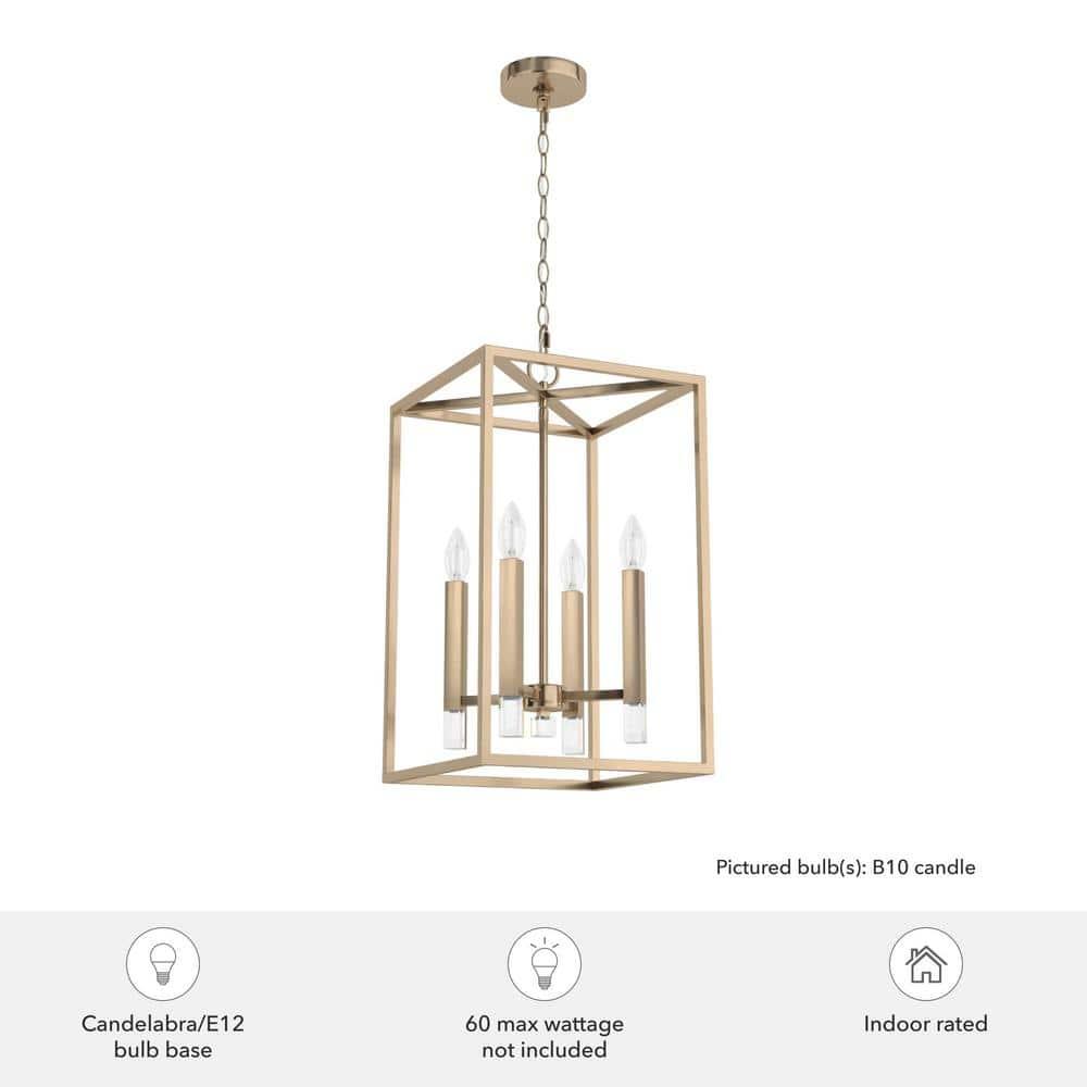 Hunter Sunjai 4 Light Pendant 13 Inch Ceiling Light Fixture