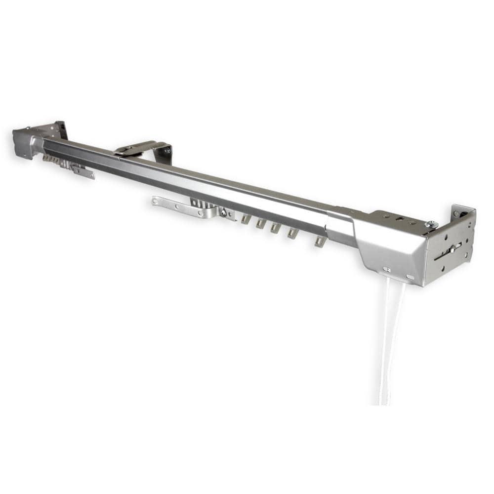 Symple Stuff Bembry Steel Adjustable Single Curtain Rod