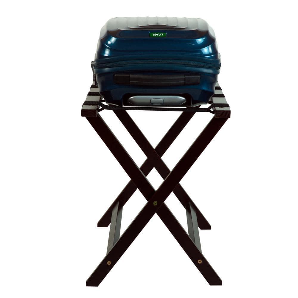 ROTSEN FURNITURE LLC. Heavy Duty Solid Wood Extra Wide Luggage Rack