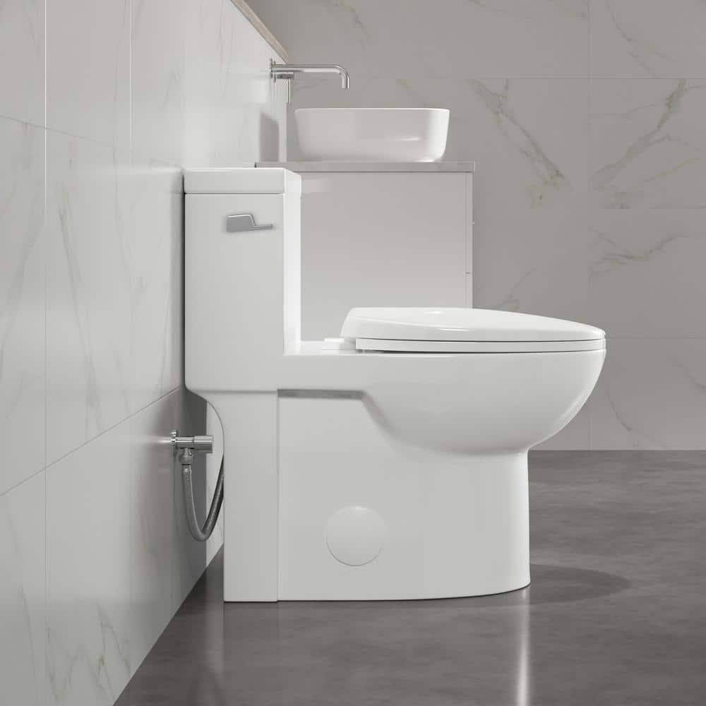 Denbigh Chair Height Elongated Comfort Height One-Piece Toilet (Seat Included)