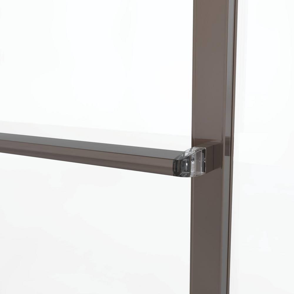 Deluxe 56"W x 58.5" H Framed Tub Door