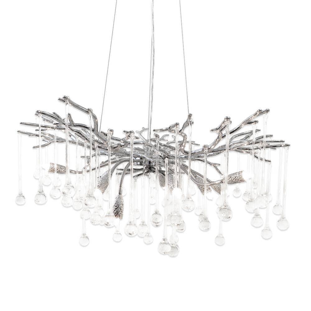 Yosemite Home Decor Teardrop 10 Light Chandelier