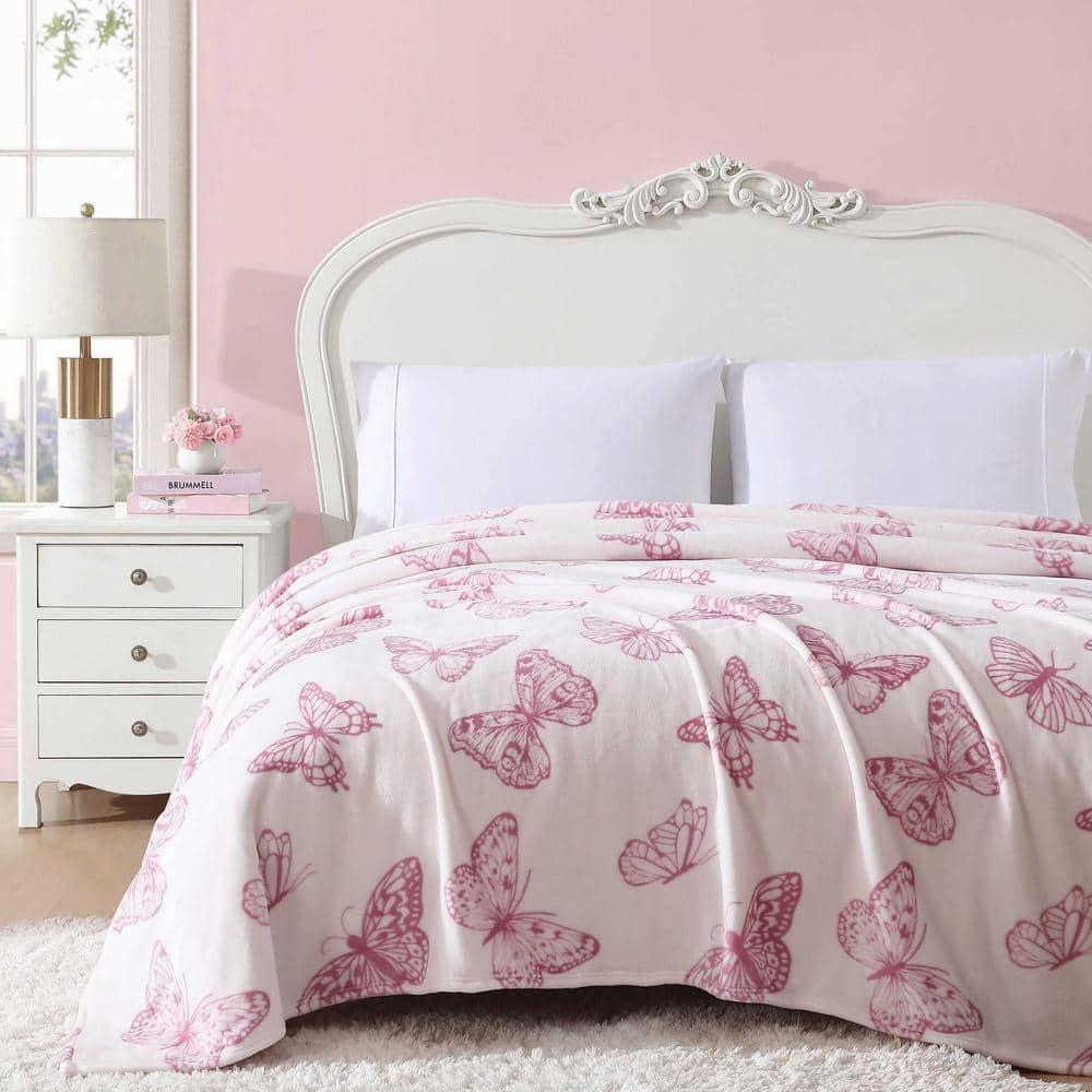 Betsey Johnson Hotel Signature Betsey Johnson Printed Ultra Soft Plush Fleece Blankets