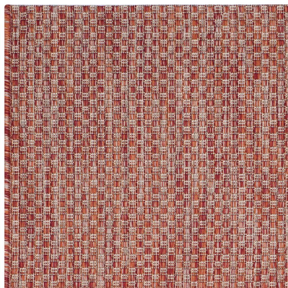 Courtyard CY8521 Power Loomed Indoor/Outdoor Accent Rug - Red/Beige - 2'7"x5' - Safavieh.