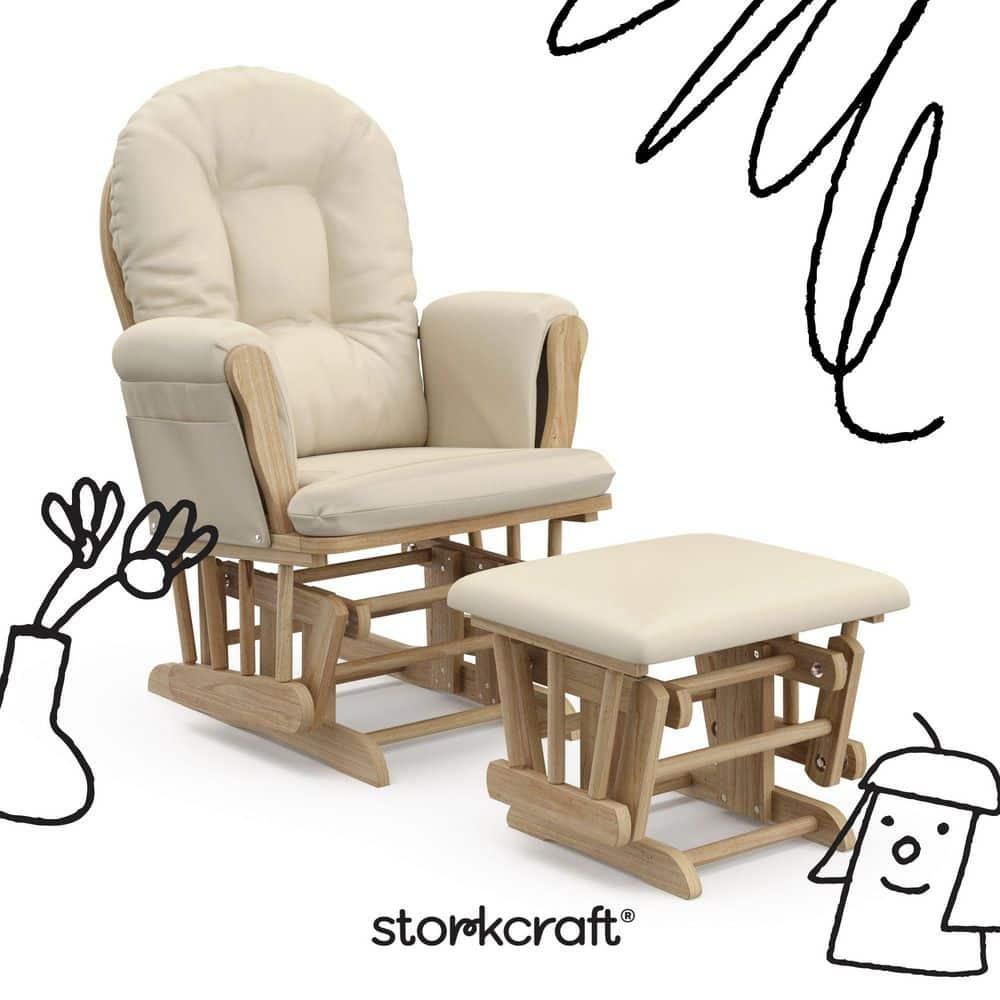 Hoop Glider with Ottoman