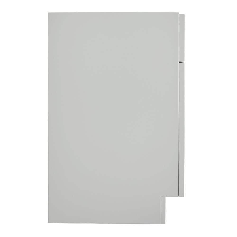 Ariel F036s-L-Bc Hamlet 36" Single Free Standing Vanity Cabinet Only - Grey
