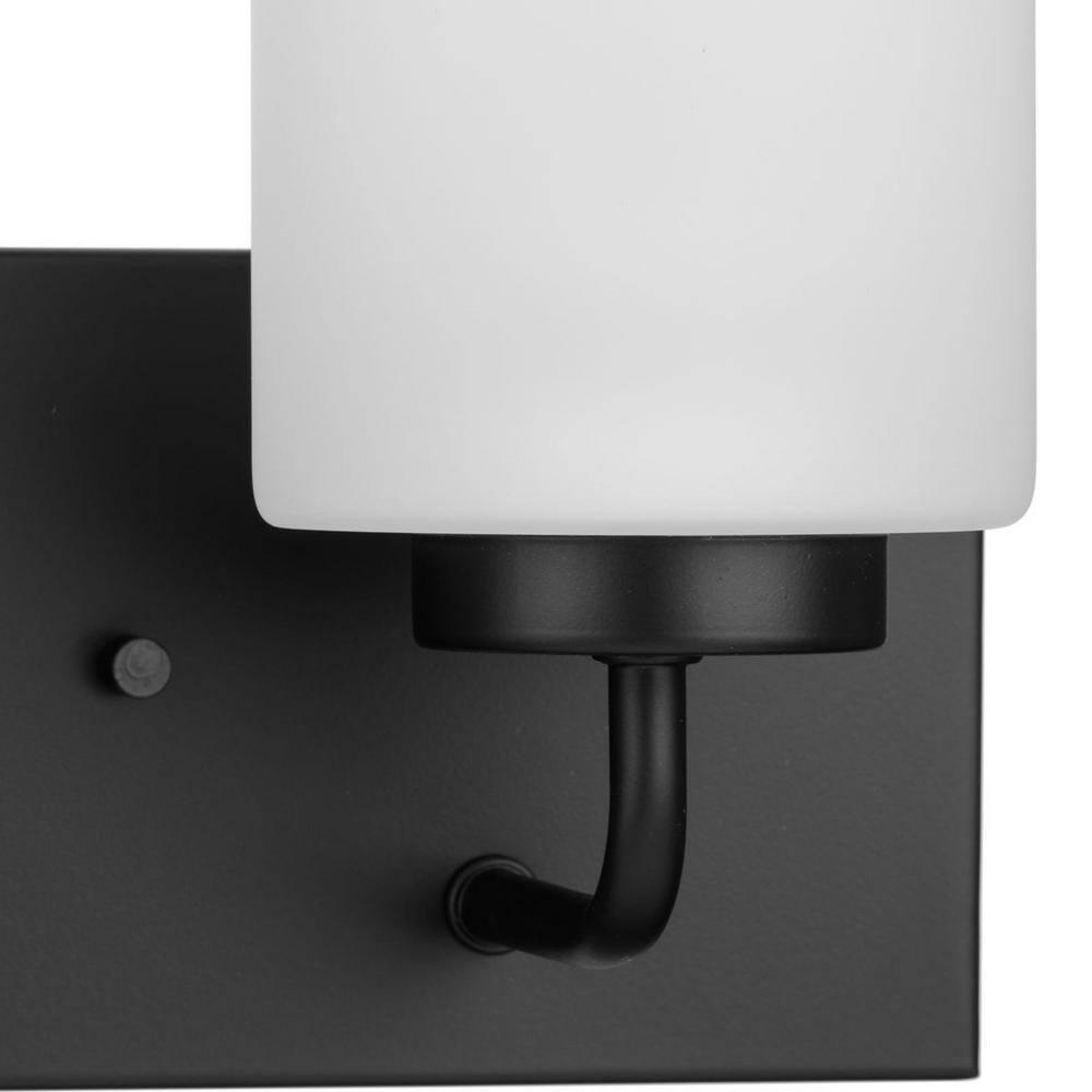 Progress Lighting Merry Collection 2-Light Brushed Nickel Etched Glass Transitional Bath Vanity Light