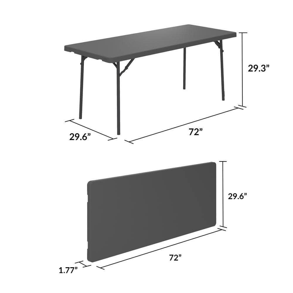 Dorel Zown Corner Blow Mold Large Folding Table