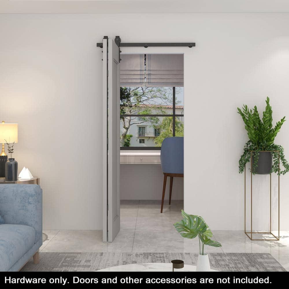 Calhome Standard Single Door Barn Door Hardware Kit