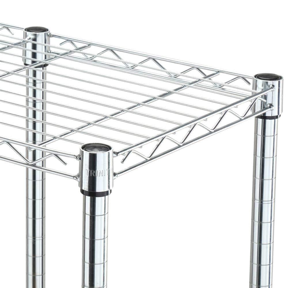 TRINITY Ecostorage® Expandable Closet Organizer - Chrome