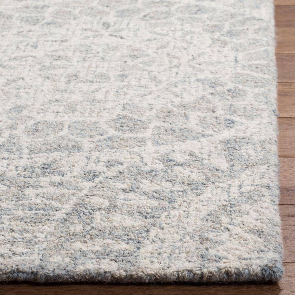 Abstract ABT205 Handmade Indoor Accent Rug - Ivory/Grey - 3'x5' - Safavieh
