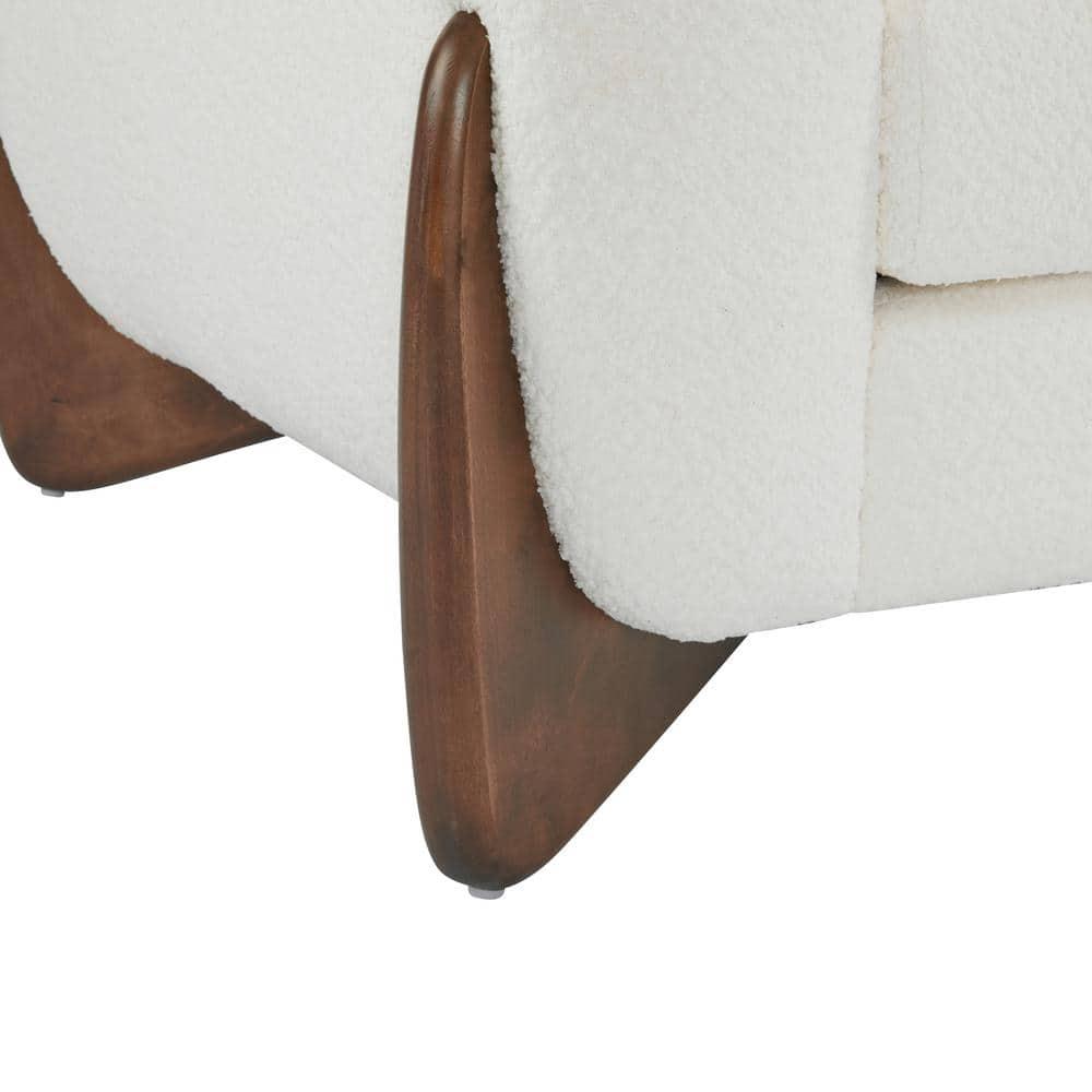 Christopher Knight Home Emilia Contemporary Boucle Upholstered Club Chair, Beige
