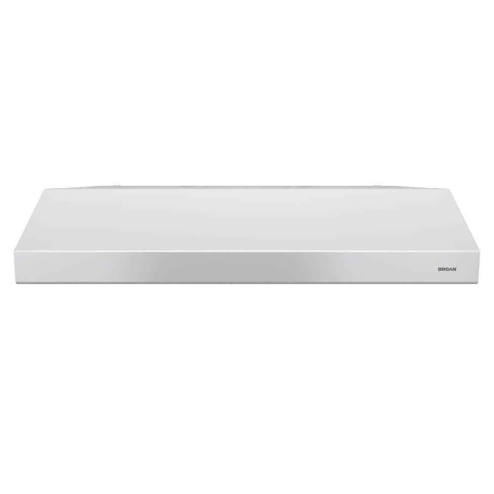 Broan Glacier 30-Inch 300 Max Blower CFM 5 Sones Range Hood