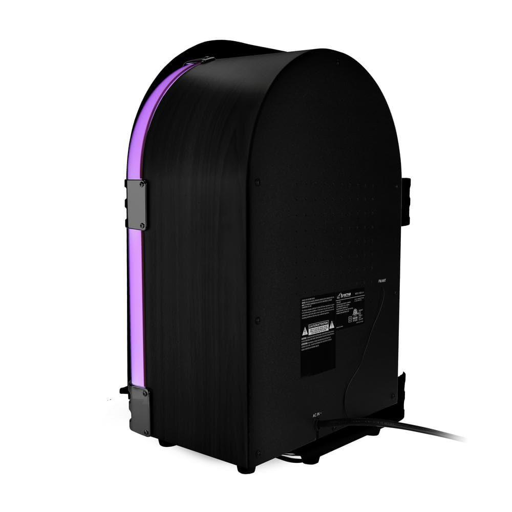 Victor Bluetooth Jukebox Speaker with FM Radio & Multicolor LED Lighting