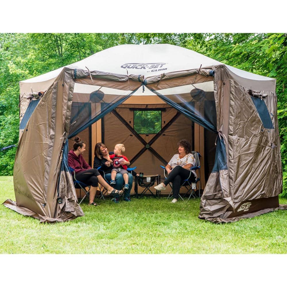 Clam CLAM Quick-Set Portable Outdoor Camping Canopy Shelter