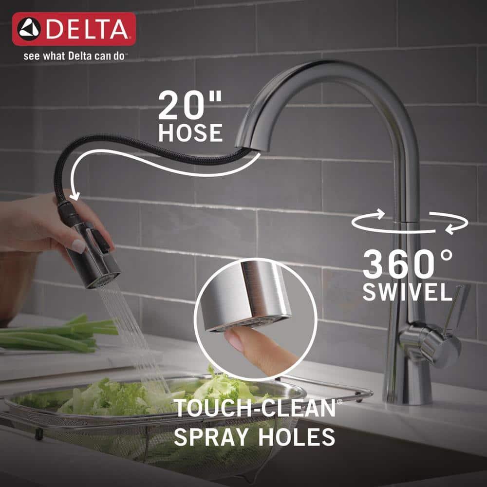 Monrovia Pull Down Single Handle Kitchen Faucet