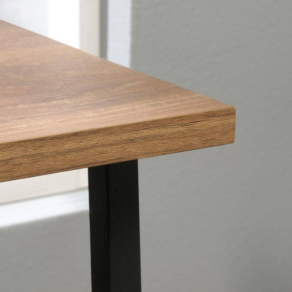 Sauder North Avenue Engineered Wood Desk in Sindoori Mango/Natural