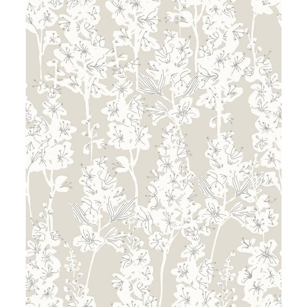 Larkspur 18' L x 20.5" W Peel and Stick Wallpaper Roll