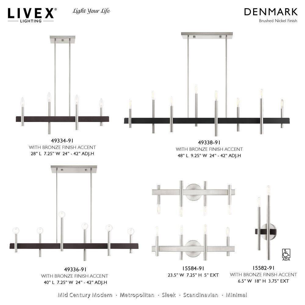 6 - Light Kitchen Island Chandelier