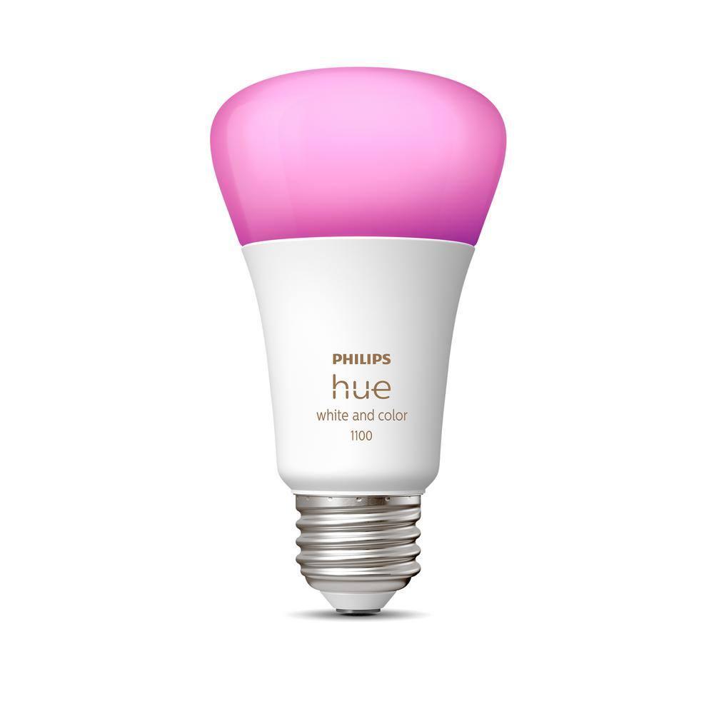 Philips Hue White and Color Ambiance 4 Pack A19 75W Smart LED Starter Kit