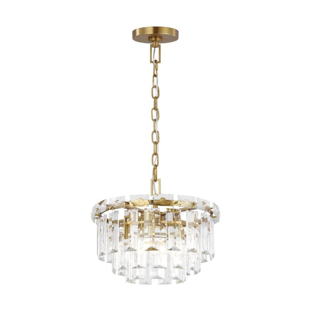 Arden 4 - Light Unique Tiered Chandelier by Chapman & Myers