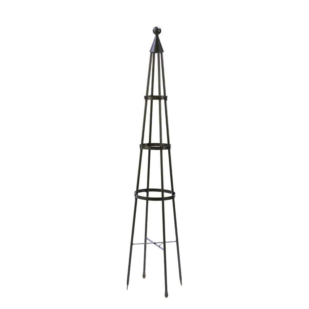 Latitude Run® Alarcon-Chacon 84'' H x 13'' W Iron Obelisk Trellis