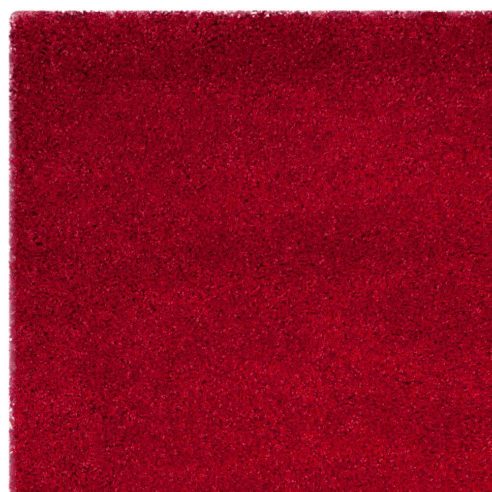 Shag SG180 Power Loomed Area Rug - Red - 5'1"x8' - Safavieh.