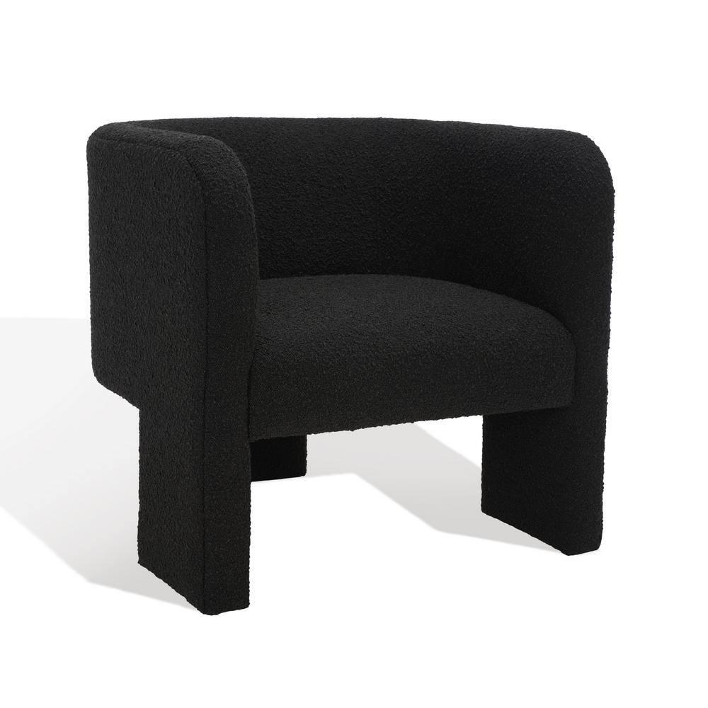 Sammie 3 Leg Accent Chair - SFV5034 - Black - Safavieh Couture