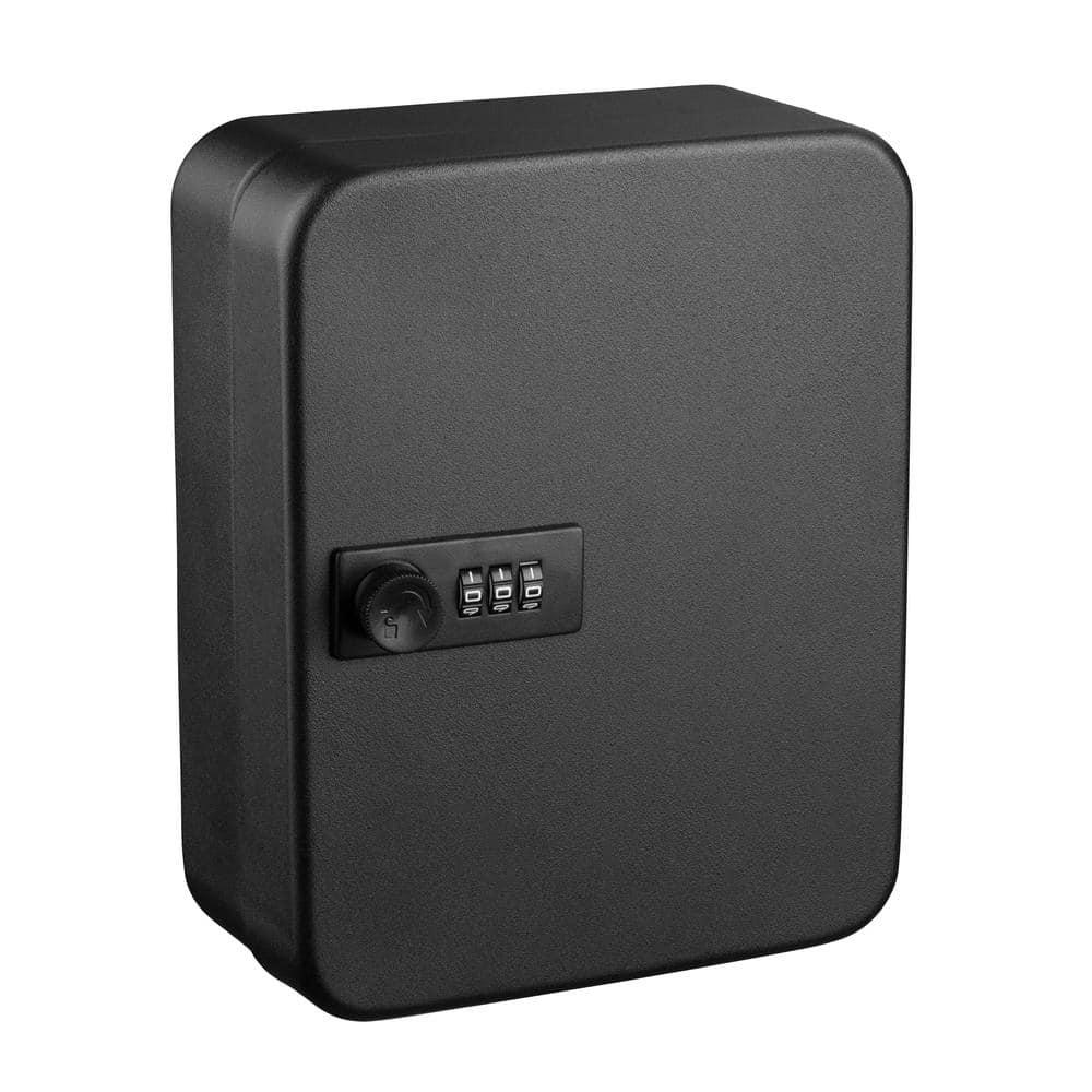 30-Key Steel Secure Key Cabinet with Combination Lock (Set of 2)