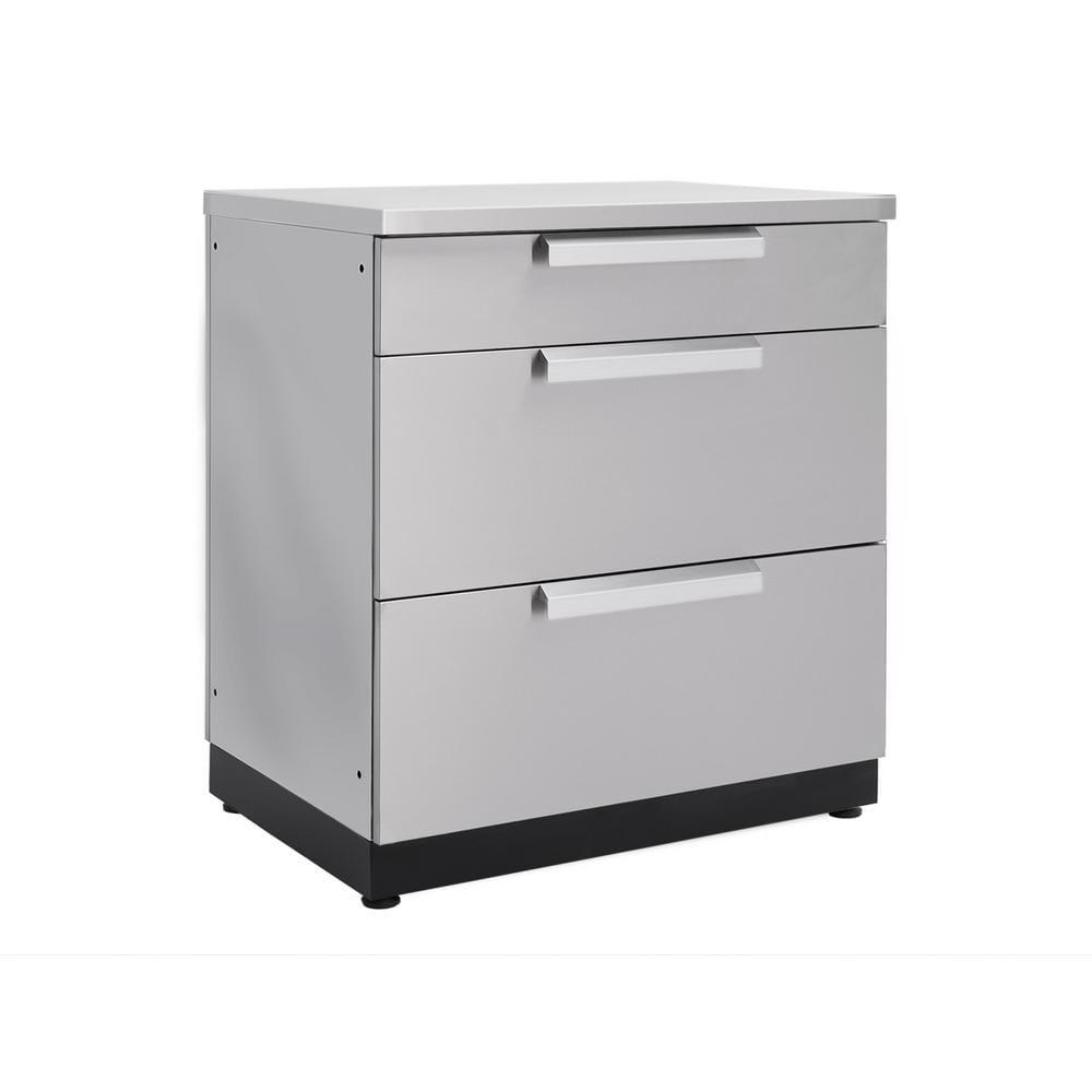 Outdoor Kitchen Classic 32In 3-Drawer Cabinet