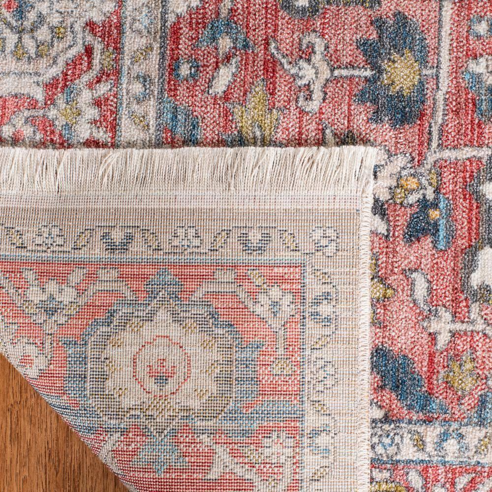 Vintage Persian VTP479 Power Loomed Area Rug - Red/Ivory - 8'x10' - Safavieh.