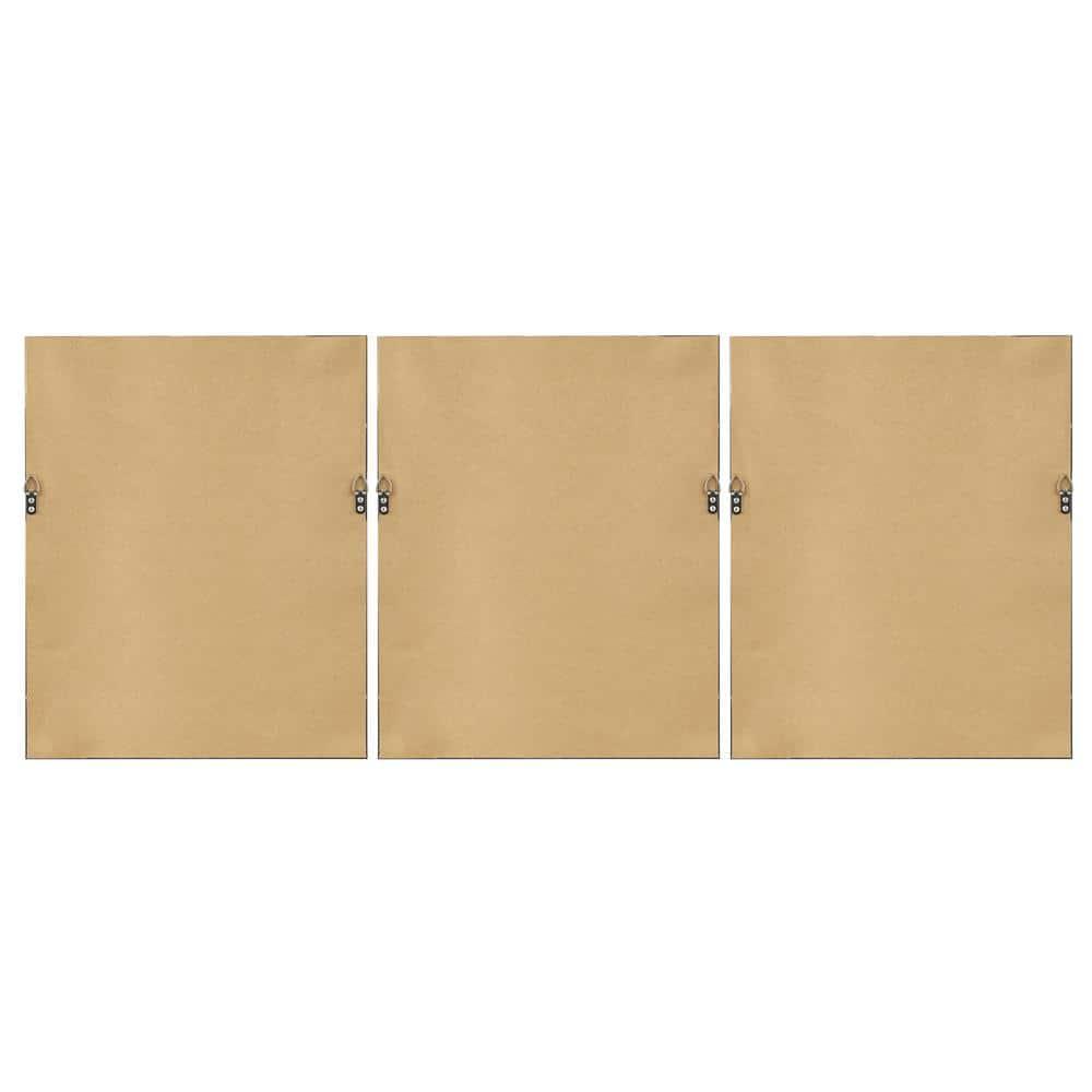 Urban Habitat Wall Art Living Room Décor Cosmic Curl Framed Canvas - Black/Taupe