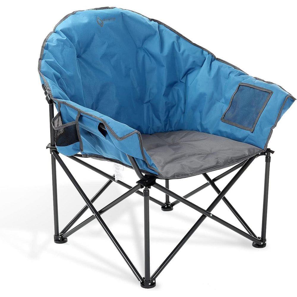 ARROWHEAD Outdoor Folding Camping Chair with Cushions