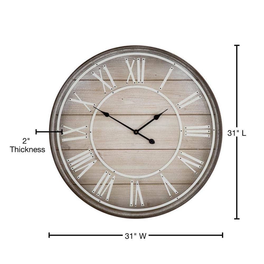 Yosemite Home Decor Rustic Age Wall Clock